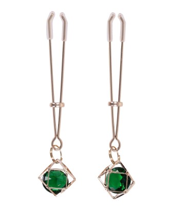 Crystal Nipple Clips - Ozdobne Klamerki na Sutki