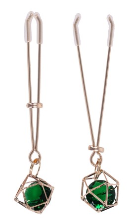 Crystal Nipple Clips - Ozdobne Klamerki na Sutki