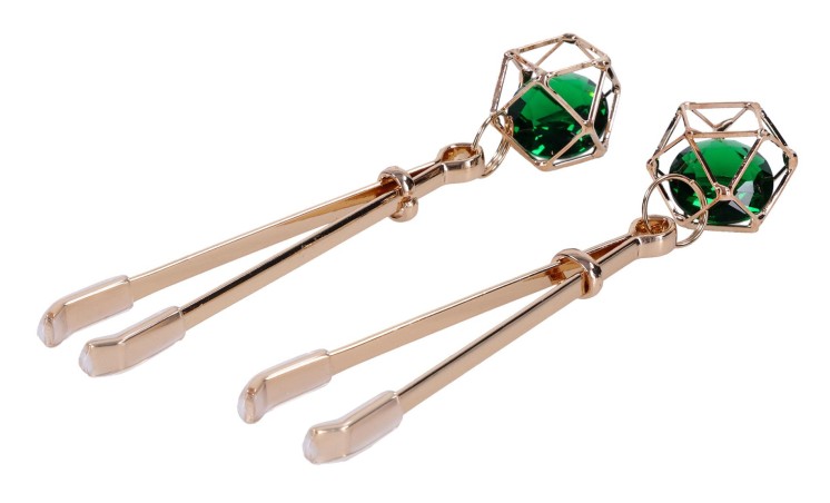 Crystal Nipple Clips - Ozdobne Klamerki na Sutki