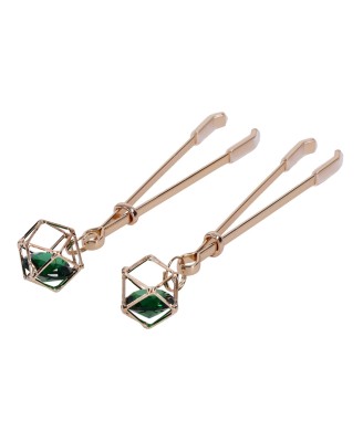 Crystal Nipple Clips - Ozdobne Klamerki na Sutki