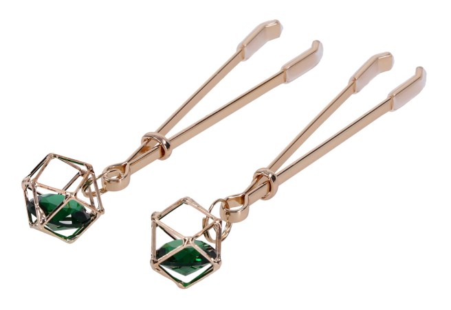 Crystal Nipple Clips - Ozdobne Klamerki na Sutki