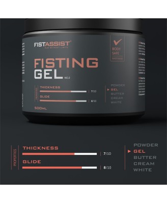 Fist Assist Fisting Gel - Żel do Fistingu - 500ml