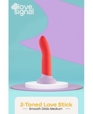 2-Toned Love Stick - Dildo z Przyssawką - Duże - 20,5cm