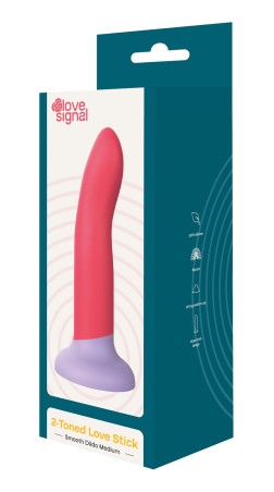 2-Toned Love Stick - Dildo z Przyssawką - Duże - 20,5cm