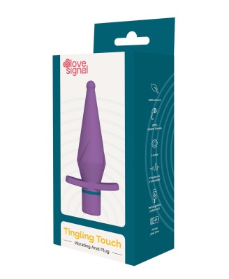 Tingling Touch - Wibrujący Korek Analny