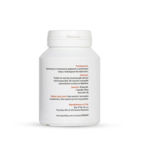 MyLove Ero Fast and Hard Erection - na poprawę erekcji - 60 szt