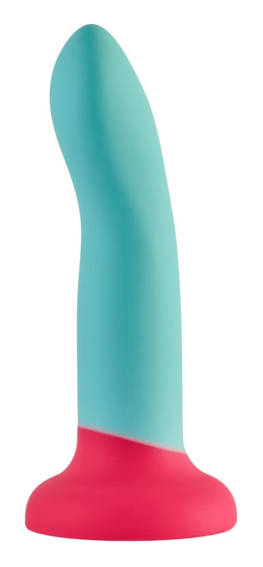 2-Toned Love Stick - Dildo do Uprzęży Strapon - Małe - 14 cm