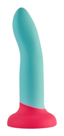 2-Toned Love Stick - Dildo do Uprzęży Strapon - Małe - 14 cm