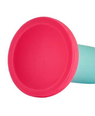 2-Toned Love Stick - Dildo do Uprzęży Strapon - Małe - 14 cm