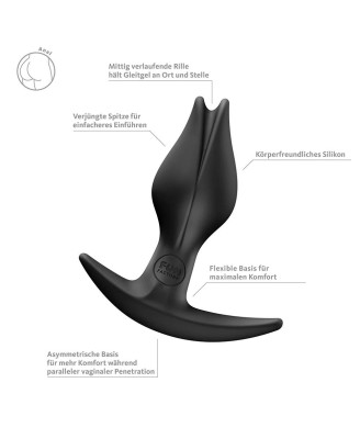 Bootie Fem - Korek Analny - Czarny