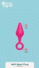 Soft Start Plug - Korek Analny z Pierścieniem na Palec