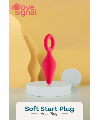 Soft Start Plug - Korek Analny z Pierścieniem na Palec