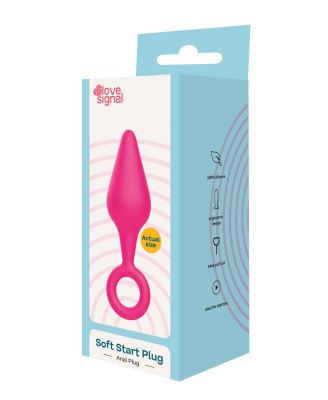 Soft Start Plug - Korek Analny z Pierścieniem na Palec