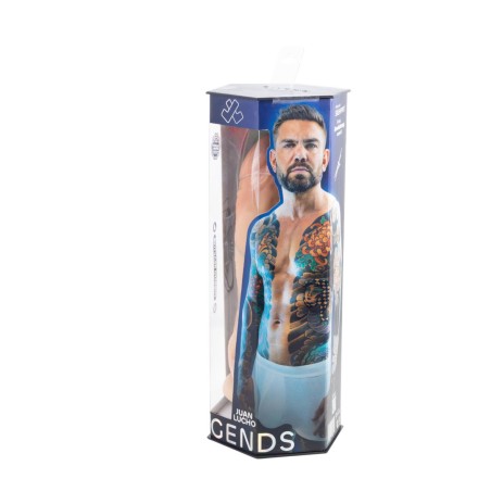 Silexd Legends - Juan Lucho - Cieliste Dildo z Jądrami - 23 cm