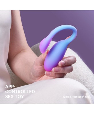 Magic Motion - Flamingo Max Blue - Stymulujące Jajeczko na App
