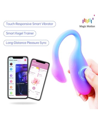 Magic Motion - Flamingo Max Blue - Stymulujące Jajeczko na App