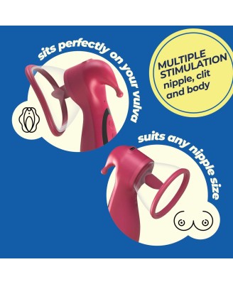 CRUSHIOUS SACI CLITORAL AND NIPPLE STIMULATOR WITH SUCTION