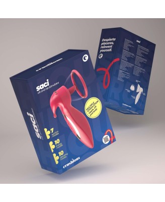 CRUSHIOUS SACI CLITORAL AND NIPPLE STIMULATOR WITH SUCTION