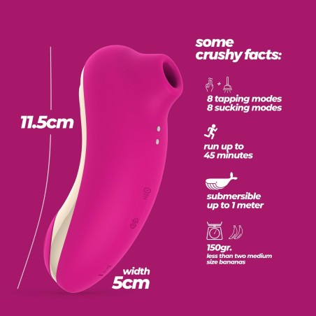 CRUSHIOUS SUPERNOVA - Stymulator Łechtaczki - Różowy