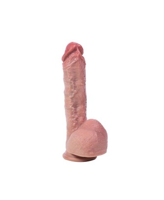 Flexible Hyper - Realistyczne Cieliste Dildo - 21 cm