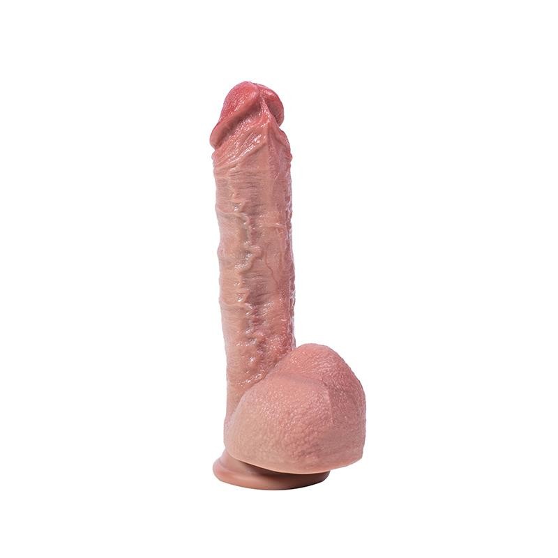 Flexible Hyper - Realistyczne Cieliste Dildo - 21 cm