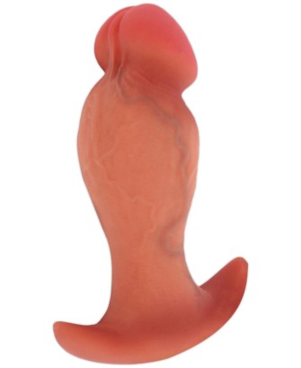Realistic Buttplug Silikonowy Korek Analny - 16 cm