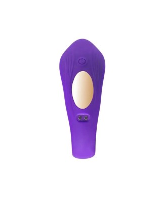Stymulator Leto – ergonomiczny wibrator typu C - Sterowany pilotem