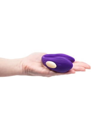 Stymulator Leto – ergonomiczny wibrator typu C - Sterowany pilotem