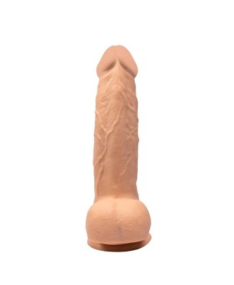 Rotacyjny Vibro Dildo - Cielisty - 22 cm