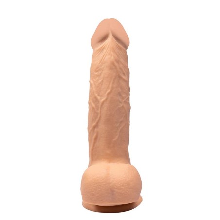 Rotacyjny Vibro Dildo - Cielisty - 22 cm