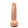 Rotacyjny Vibro Dildo - Cielisty - 22 cm
