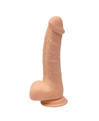Rotacyjny Vibro Dildo - Cielisty - 22 cm
