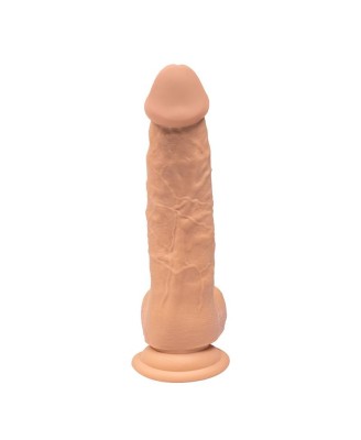 Rotacyjny Vibro Dildo - Cielisty - 22 cm