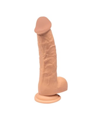 Rotacyjny Vibro Dildo - Cielisty - 22 cm