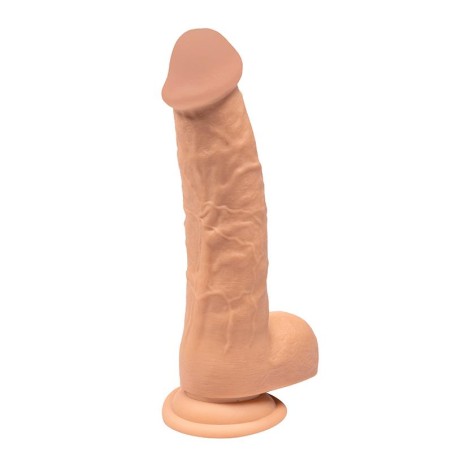 Rotacyjny Vibro Dildo - Cielisty - 22 cm