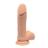 Rotacyjny Vibro Dildo - Cielisty - 19 cm