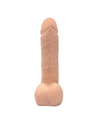 Rotacyjny Vibro Dildo - Cielisty - 19 cm
