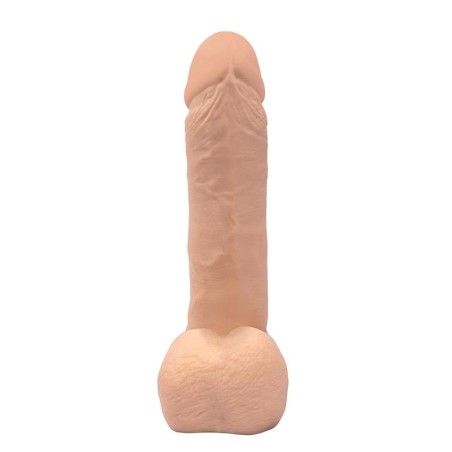 Rotacyjny Vibro Dildo - Cielisty - 19 cm
