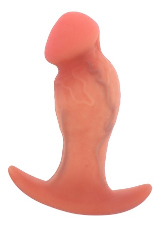 INFERNO Realistic Buttplug Liquid Silicone - Korek Anlany - 10 cm