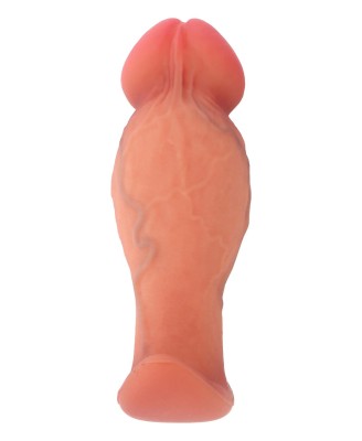 INFERNO Realistic Buttplug Liquid Silicone - Korek Anlany - 10 cm