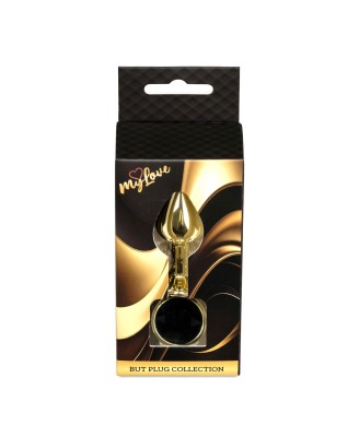 MyLove Toys - Jewellery Gold PLUG- Black