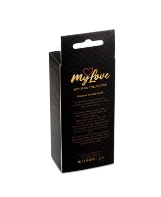 MyLove Toys - Jewellery Gold PLUG- Black