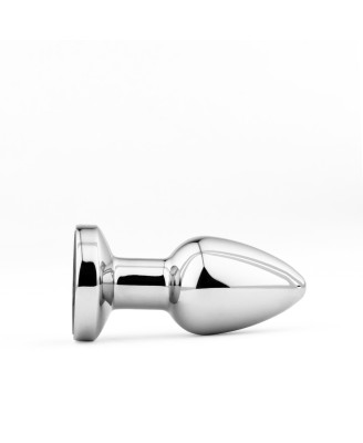Metal Butt Plug S - Metalowy korek analny sterowany pilotem