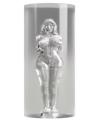 STROKER Female Shaped Tunnel - Transparentny Masturbator
