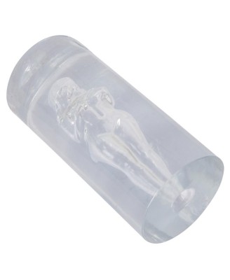 STROKER Female Shaped Tunnel - Transparentny Masturbator