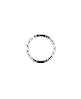 Metalowy plug do cewki z pierścieniem – stal nierdzewna - no. 03
