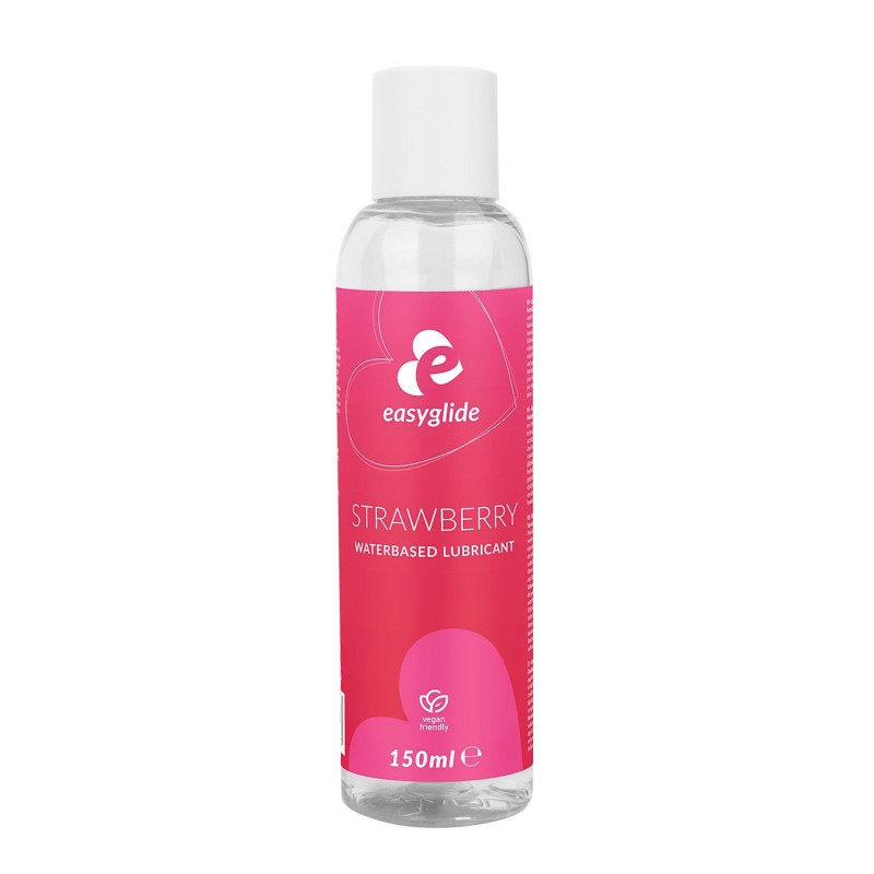 EasyGlide Strawberry – Lubrykant na bazie wody o smaku truskawkowym - 150 ml