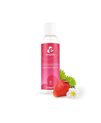 EasyGlide Strawberry – Lubrykant na bazie wody o smaku truskawkowym - 150 ml