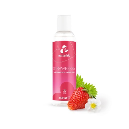 EasyGlide Strawberry – Lubrykant na bazie wody o smaku truskawkowym - 150 ml