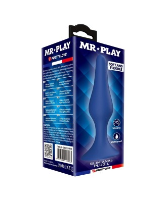 MR. Play Slim Anal Plug - Korek Analny - L